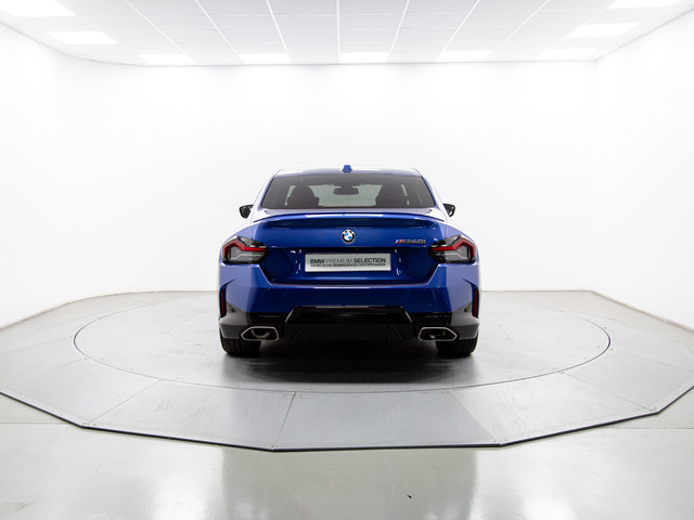 BMW Serie 2 M240i Coupe color Azul. Año 2024. 275KW(374CV). Gasolina. En concesionario Móvil Begar Alicante de Alicante
