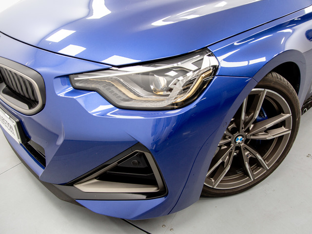 BMW Serie 2 M240i Coupe color Azul. Año 2024. 275KW(374CV). Gasolina. En concesionario Móvil Begar Alicante de Alicante