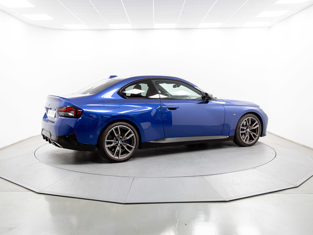 BMW Serie 2 M240i Coupe color Azul. Año 2024. 275KW(374CV). Gasolina. En concesionario Móvil Begar Alicante de Alicante
