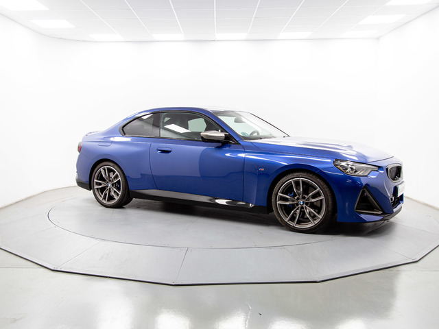 BMW Serie 2 M240i Coupe color Azul. Año 2024. 275KW(374CV). Gasolina. En concesionario Móvil Begar Alicante de Alicante