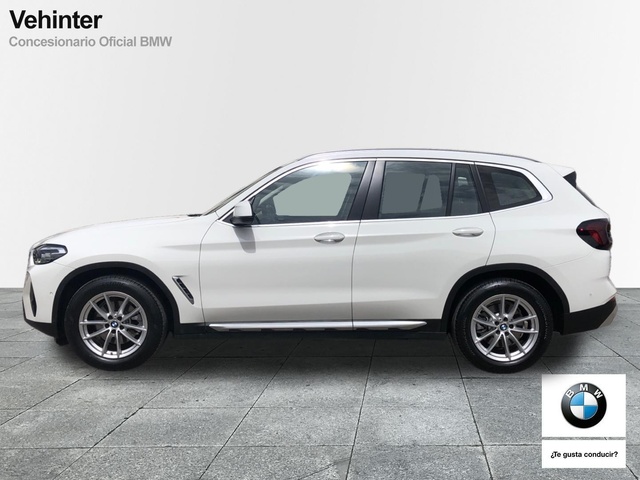 BMW X3 xDrive20d color Blanco. Año 2022. 140KW(190CV). Diésel. En concesionario Vehinter Getafe de Madrid