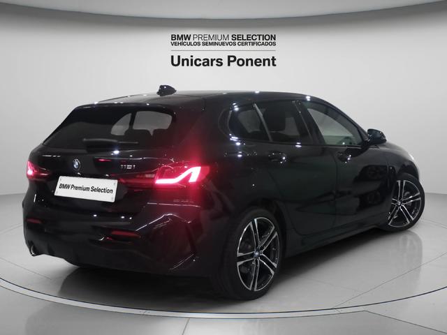 BMW Serie 1 118i color Negro. Año 2024. 103KW(140CV). Gasolina. En concesionario Unicars Ponent de Lleida