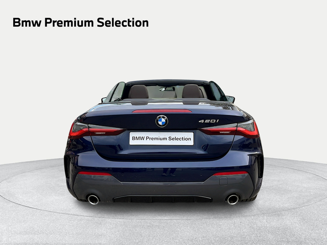 BMW Serie 4 420i Cabrio color Azul. Año 2021. 135KW(184CV). Gasolina. En concesionario Ilbira Motor | Granada de Granada