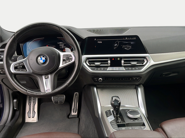 BMW Serie 4 420i Cabrio color Azul. Año 2021. 135KW(184CV). Gasolina. En concesionario Ilbira Motor | Granada de Granada