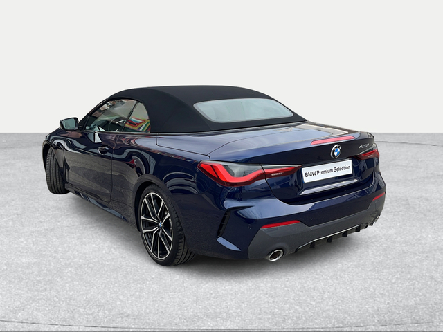 BMW Serie 4 420i Cabrio color Azul. Año 2021. 135KW(184CV). Gasolina. En concesionario Ilbira Motor | Granada de Granada