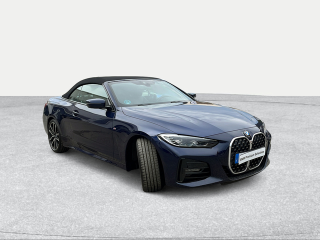 BMW Serie 4 420i Cabrio color Azul. Año 2021. 135KW(184CV). Gasolina. En concesionario Ilbira Motor | Granada de Granada