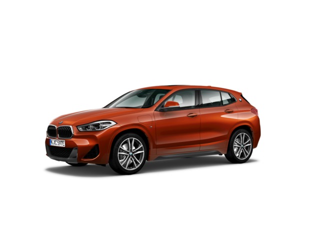 BMW X2 xDrive25e color Naranja. Año 2021. 162KW(220CV). Híbrido Electro/Gasolina. En concesionario TACO de Sta. C. Tenerife