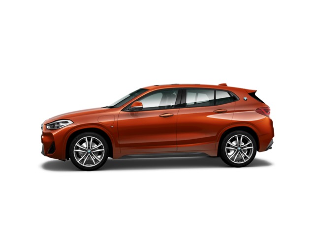BMW X2 xDrive25e color Naranja. Año 2021. 162KW(220CV). Híbrido Electro/Gasolina. En concesionario TACO de Sta. C. Tenerife