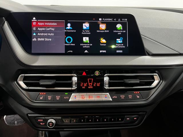BMW Serie 1 118i color Negro. Año 2024. 103KW(140CV). Gasolina. En concesionario Unicars Ponent de Lleida
