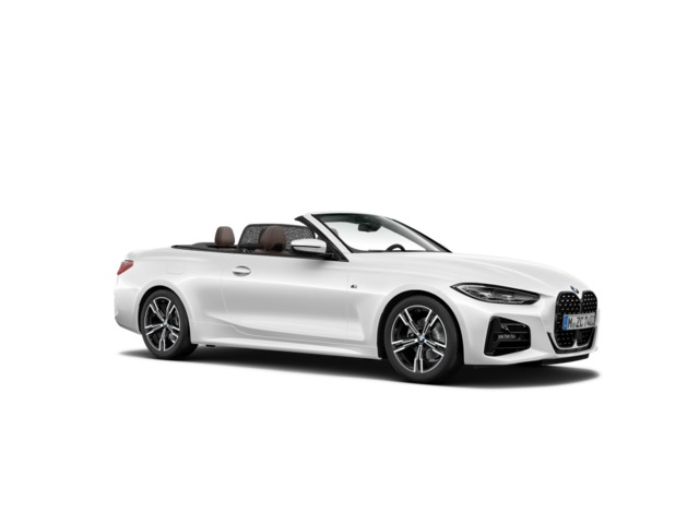 BMW Serie 4 420i Cabrio color Blanco. Año 2024. 135KW(184CV). Gasolina. En concesionario Marmotor de Las Palmas