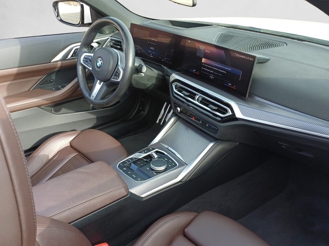 BMW Serie 4 420i Cabrio color Blanco. Año 2024. 135KW(184CV). Gasolina. En concesionario Marmotor de Las Palmas