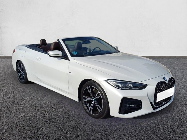 BMW Serie 4 420i Cabrio color Blanco. Año 2024. 135KW(184CV). Gasolina. En concesionario Marmotor de Las Palmas
