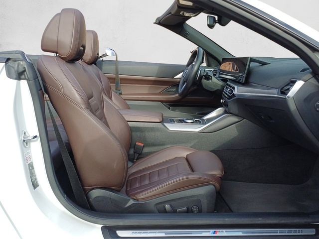 BMW Serie 4 420i Cabrio color Blanco. Año 2024. 135KW(184CV). Gasolina. En concesionario Marmotor de Las Palmas