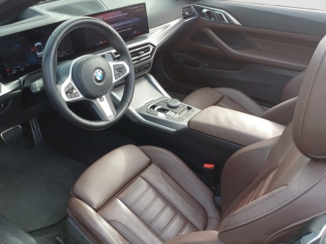BMW Serie 4 420i Cabrio color Blanco. Año 2024. 135KW(184CV). Gasolina. En concesionario Marmotor de Las Palmas