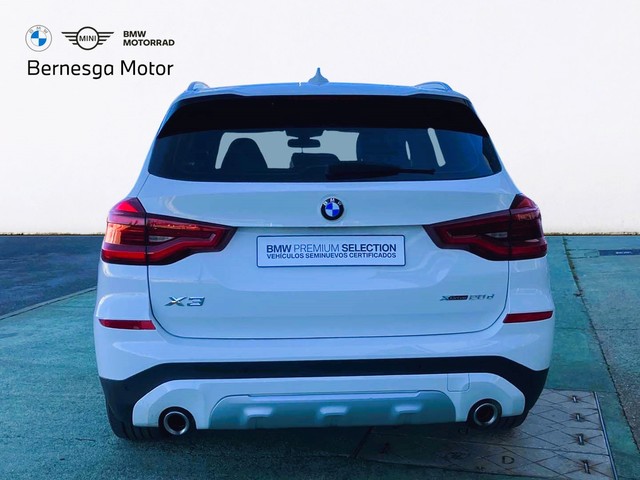 BMW X3 xDrive20d color Blanco. Año 2019. 140KW(190CV). Diésel. En concesionario Bernesga Motor León (Bmw y Mini) de León