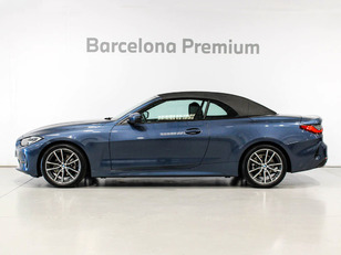 Fotos de BMW Serie 4 420i Cabrio color Azul. Año 2022. 135KW(184CV). Gasolina. En concesionario Barcelona Premium -- GRAN VIA de Barcelona