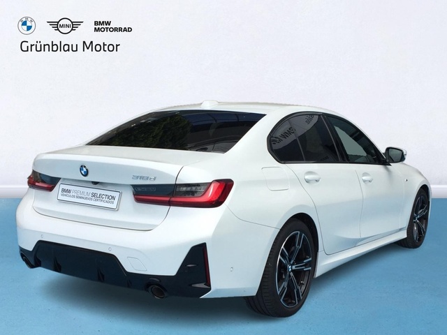 BMW Serie 3 318d color Blanco. Año 2024. 110KW(150CV). Diésel. En concesionario Grünblau Motor (Bmw y Mini) de Cantabria