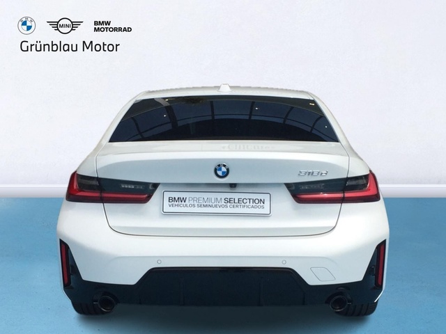 BMW Serie 3 318d color Blanco. Año 2024. 110KW(150CV). Diésel. En concesionario Grünblau Motor (Bmw y Mini) de Cantabria