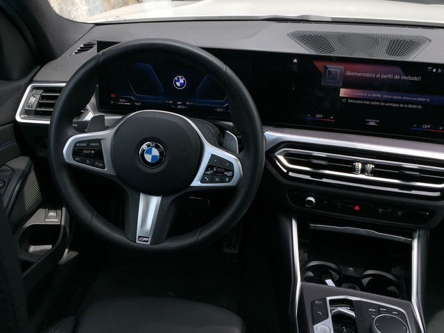 BMW Serie 3 318d color Blanco. Año 2024. 110KW(150CV). Diésel. En concesionario Grünblau Motor (Bmw y Mini) de Cantabria