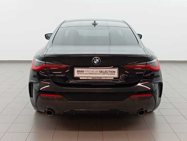 BMW Serie 4 420d Coupe color Negro. Año 2021. 140KW(190CV). Diésel. En concesionario Augusta Aragon S.A. de Zaragoza