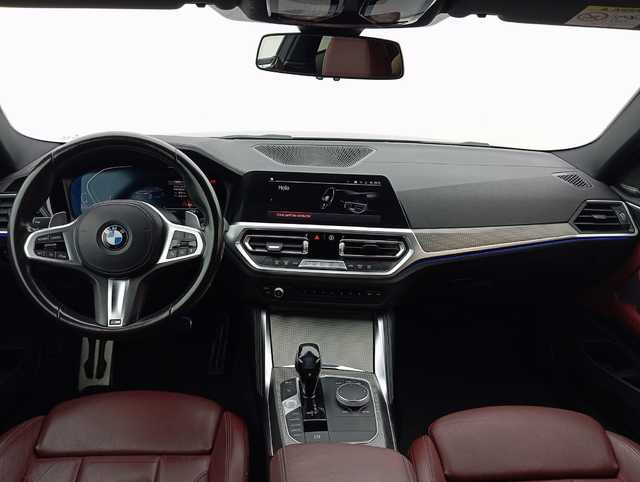 BMW Serie 4 420d Coupe color Negro. Año 2021. 140KW(190CV). Diésel. En concesionario Augusta Aragon S.A. de Zaragoza