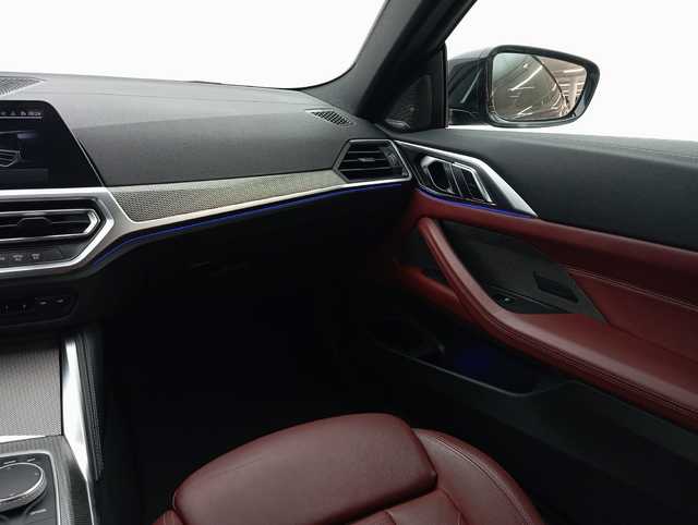 BMW Serie 4 420d Coupe color Negro. Año 2021. 140KW(190CV). Diésel. En concesionario Augusta Aragon S.A. de Zaragoza