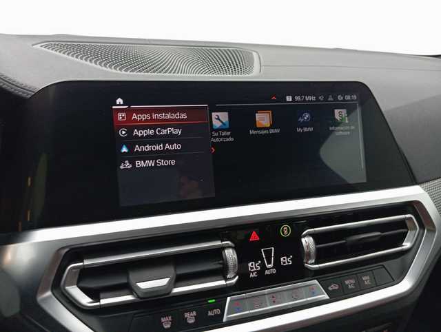 BMW Serie 4 420d Coupe color Negro. Año 2021. 140KW(190CV). Diésel. En concesionario Augusta Aragon S.A. de Zaragoza