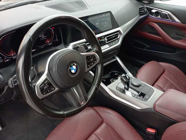BMW Serie 4 420d Coupe color Negro. Año 2021. 140KW(190CV). Diésel. En concesionario Augusta Aragon S.A. de Zaragoza