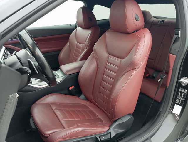 BMW Serie 4 420d Coupe color Negro. Año 2021. 140KW(190CV). Diésel. En concesionario Augusta Aragon S.A. de Zaragoza