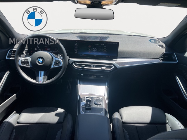 BMW Serie 3 318d color Blanco. Año 2024. 110KW(150CV). Híbrido Electro/Gasolina. En concesionario Movitransa Cars Jerez de Cádiz
