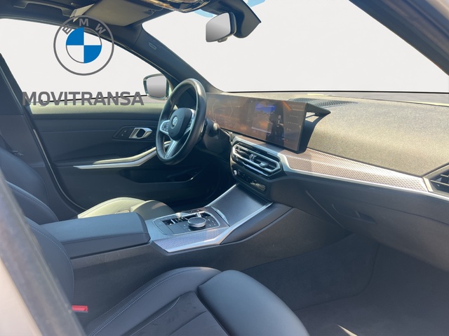 BMW Serie 3 318d color Blanco. Año 2024. 110KW(150CV). Híbrido Electro/Gasolina. En concesionario Movitransa Cars Jerez de Cádiz