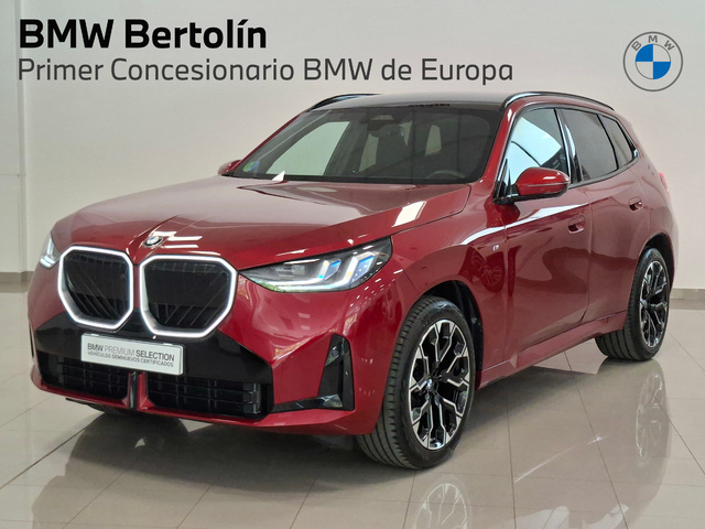 BMW X3 xDrive20d color Rojo. Año 2024. 145KW(197CV). Diésel. En concesionario Automoviles Bertolin S.L. de Valencia