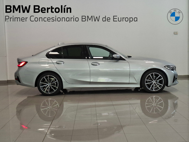 BMW Serie 3 320d color Gris Plata. Año 2020. 140KW(190CV). Diésel. En concesionario Automoviles Bertolin S.L. de Valencia