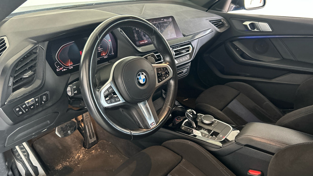 BMW Serie 2 218d Gran Coupe color Azul. Año 2021. 110KW(150CV). Diésel. En concesionario BYmyCAR Madrid - Algete de Madrid