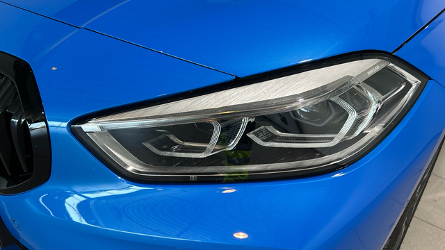 BMW Serie 1 118d color Azul. Año 2021. 110KW(150CV). Diésel. En concesionario BYmyCAR Madrid - Alcalá de Madrid