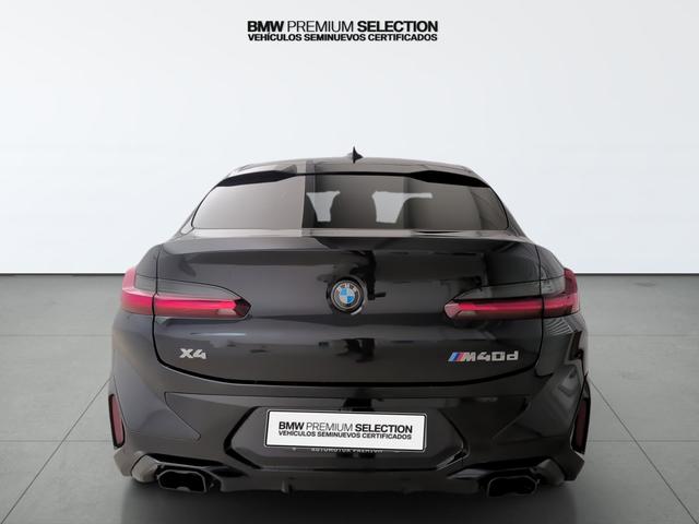 BMW X4 M40d color Negro. Año 2024. 250KW(340CV). Diésel. En concesionario Automotor Premium Viso - Málaga de Málaga