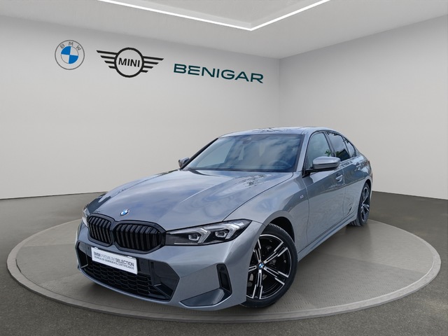 BMW Serie 3 318d color Gris. Año 2024. 110KW(150CV). Diésel. En concesionario GANDIA Automoviles Fersan, S.A. de Valencia