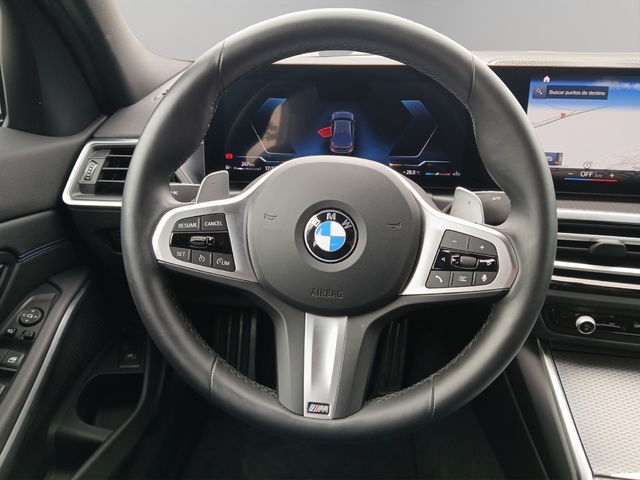 BMW Serie 3 318d color Gris. Año 2024. 110KW(150CV). Diésel. En concesionario GANDIA Automoviles Fersan, S.A. de Valencia