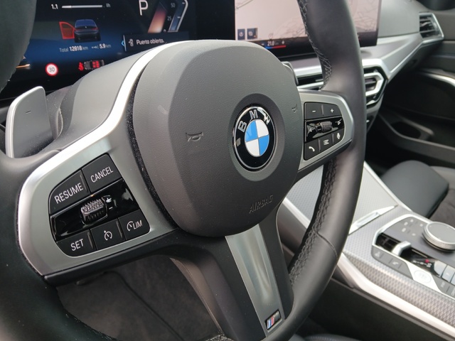 BMW Serie 3 318d color Gris. Año 2024. 110KW(150CV). Diésel. En concesionario GANDIA Automoviles Fersan, S.A. de Valencia