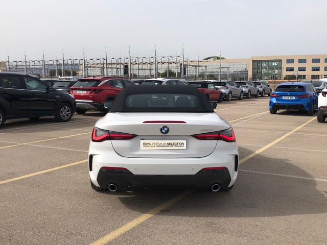 BMW Serie 4 420i Cabrio color Blanco. Año 2022. 135KW(184CV). Gasolina. En concesionario Proa Premium Palma de Illes Balears