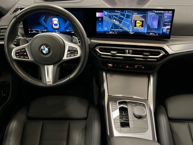 BMW Serie 4 420d Gran Coupe color Blanco. Año 2024. 140KW(190CV). Diésel. En concesionario BMW Marcos Automoción de Valencia
