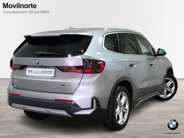 BMW X1 sDrive18d color Gris Plata. Año 2024. 110KW(150CV). Diésel. En concesionario Movilnorte El Plantio de Madrid
