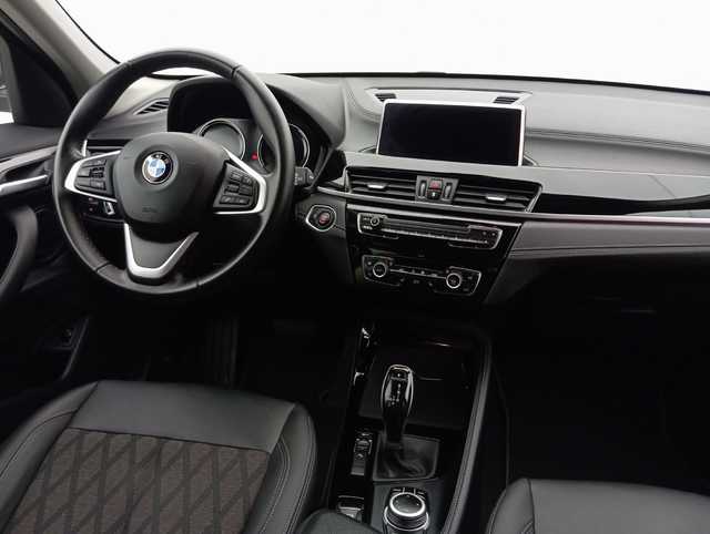 BMW X1 sDrive18d color Negro. Año 2022. 110KW(150CV). Diésel. En concesionario Augusta Aragon S.A. de Zaragoza