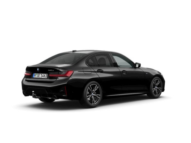BMW Serie 3 320d color Negro. Año 2024. 140KW(190CV). Diésel. En concesionario Movilnorte El Plantio de Madrid