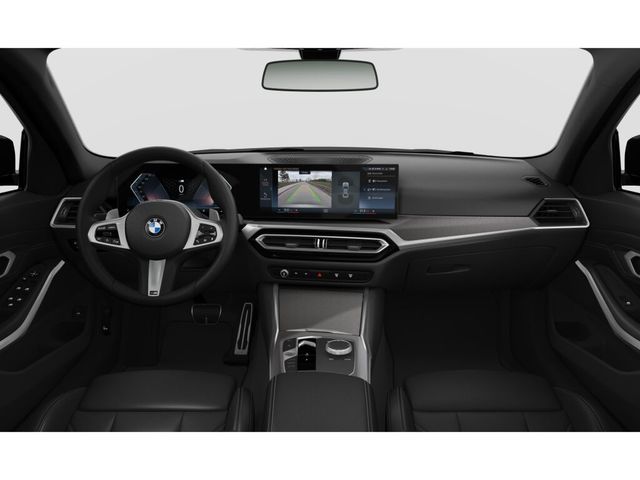 BMW Serie 3 320d color Negro. Año 2024. 140KW(190CV). Diésel. En concesionario Movilnorte El Plantio de Madrid
