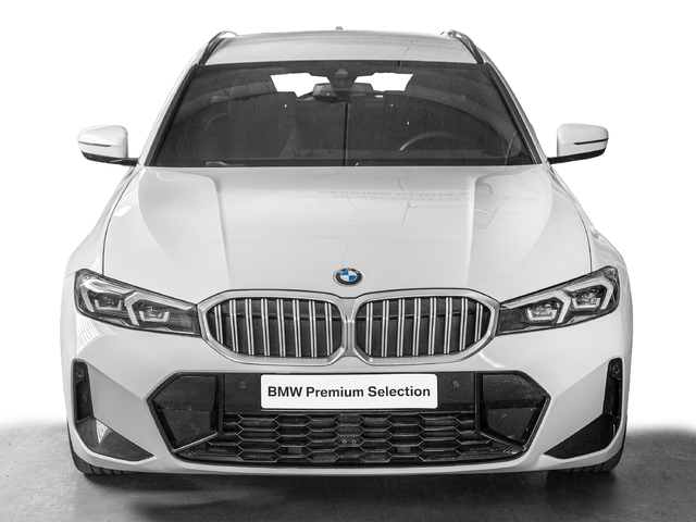 BMW Serie 3 318d Touring color Blanco. Año 2024. 110KW(150CV). Diésel. En concesionario Caetano Cuzco, Alcalá de Madrid