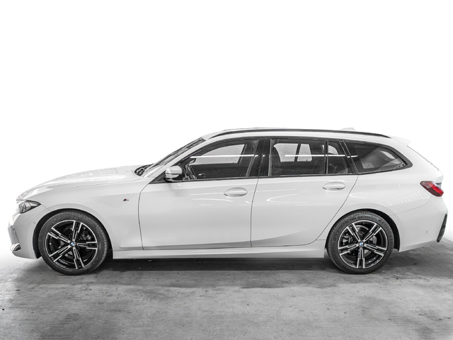 BMW Serie 3 318d Touring color Blanco. Año 2024. 110KW(150CV). Diésel. En concesionario Caetano Cuzco, Alcalá de Madrid