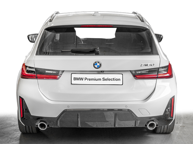 BMW Serie 3 318d Touring color Blanco. Año 2024. 110KW(150CV). Diésel. En concesionario Caetano Cuzco, Alcalá de Madrid