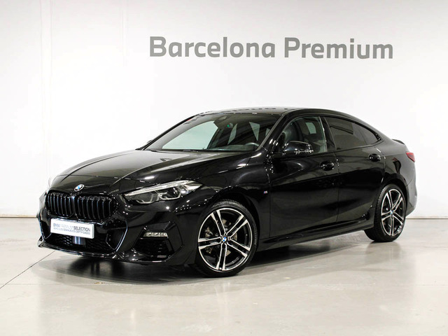 BMW Serie 2 218d Gran Coupe color Negro. Año 2021. 110KW(150CV). Diésel. En concesionario Barcelona Premium -- GRAN VIA de Barcelona
