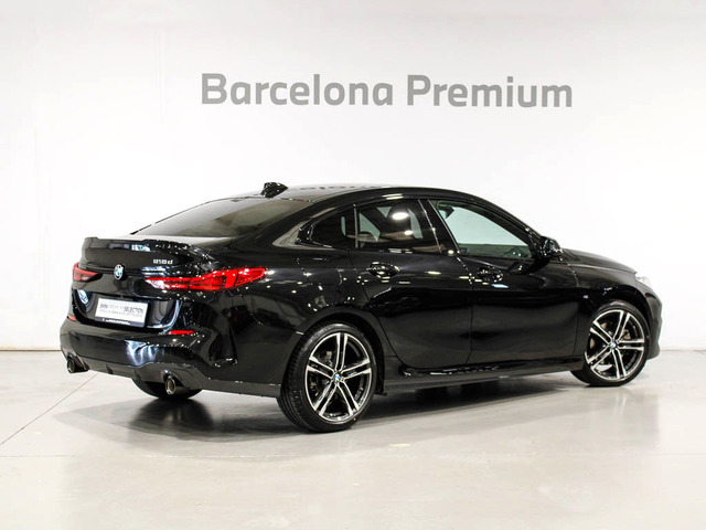 BMW Serie 2 218d Gran Coupe color Negro. Año 2021. 110KW(150CV). Diésel. En concesionario Barcelona Premium -- GRAN VIA de Barcelona